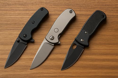 Comparison of various folding knife locking mechanisms.