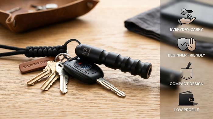 advantages of carrying a kubaton keychain