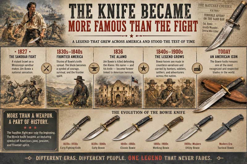The legend of the Bowie knife