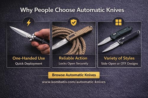 Why people choose automatic knives